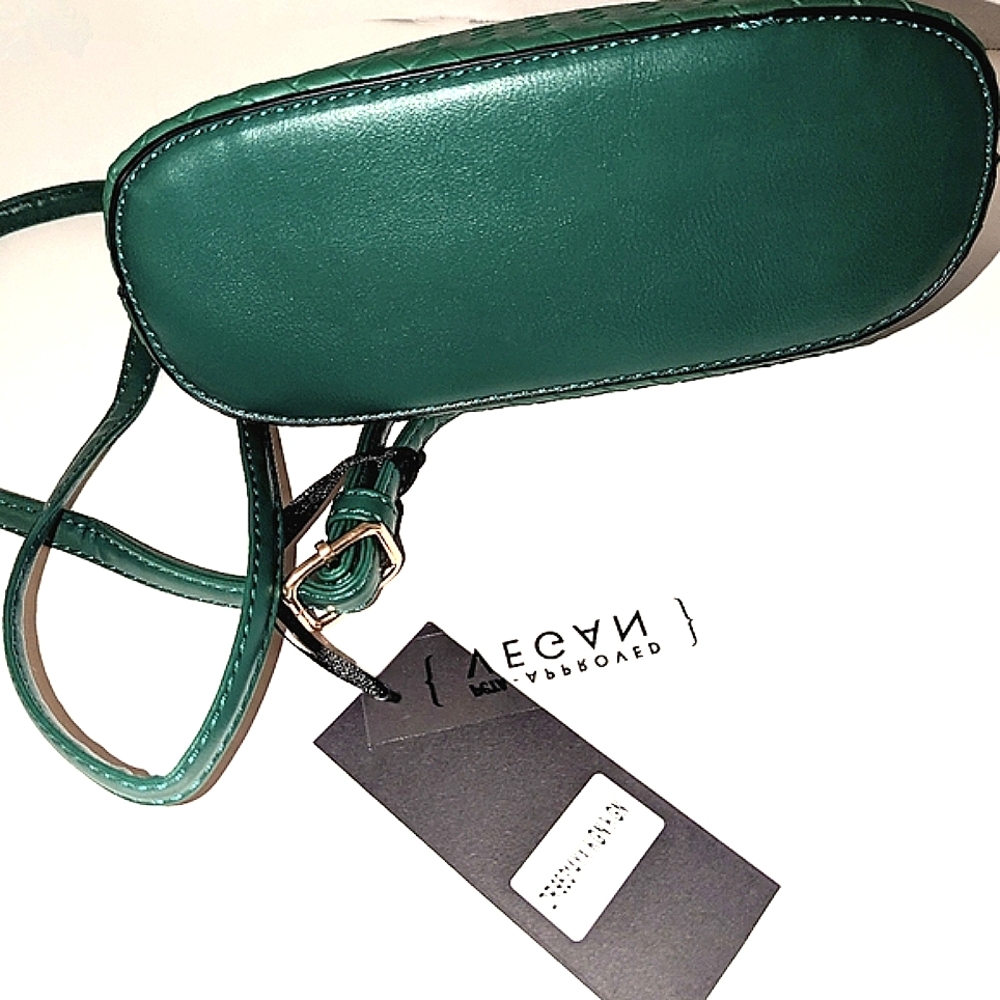 ✳️ NWT! Deluxity L.A. Crossbody Bag In Green - Picture 6 of 11